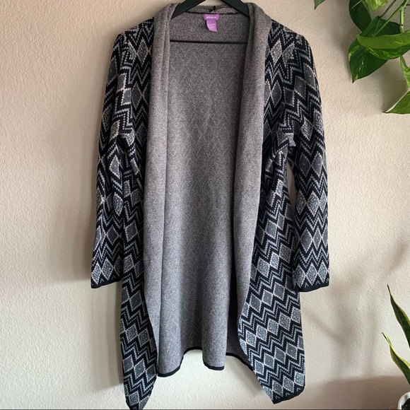 Aztec Print Cardigan - Picture 2 of 4